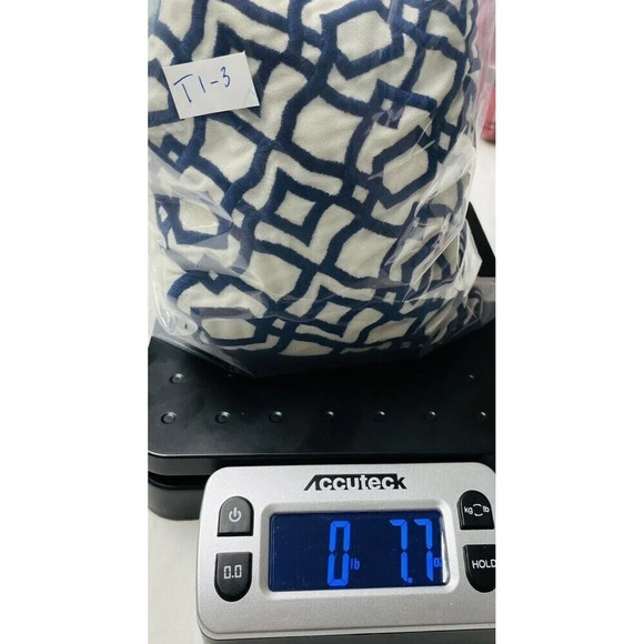 THML Anthropology Dress S Embroidered Geometric Design Blue Tie Waist Sleeveless - Picture 10 of 10